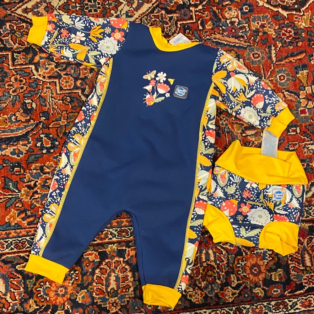 Infant wetsuit and nappy bundle Splash About Warm In One
